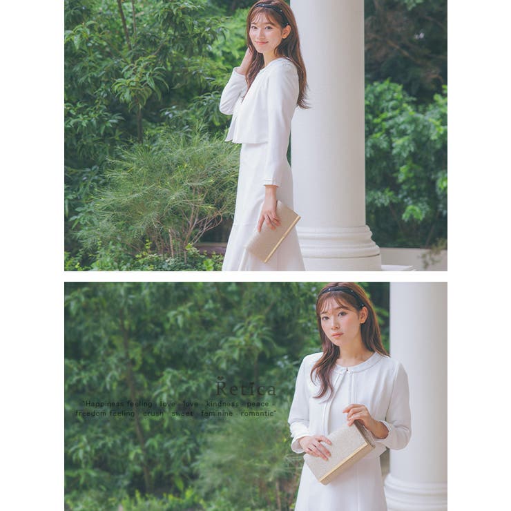 メタルフレームライングリッターラメ2WAYパーティーバッグ クラッチバッグ ショ… | Retica | 詳細画像2 