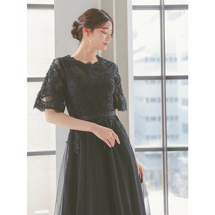 【リコ】【MACHATT】ウエストデザインドレスBLK 06894749_094.jpg?v=1706613050