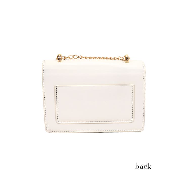 フェイクレザーゴールドバックルスクエアミニバッグ ショルダーバッグ スクエアバッ… | my minette | 詳細画像8 