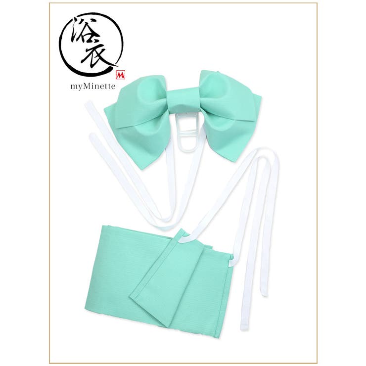 白地×菊×紅葉柄浴衣2点セット 作り帯 レディース浴衣 | my minette | 詳細画像10 