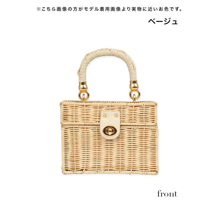 ボックスタイプショルダー×ハンドバッグ2wayバッグショルダーバッグ水着バッグスイムウェア小物ベージュmyMinetteマイミネット