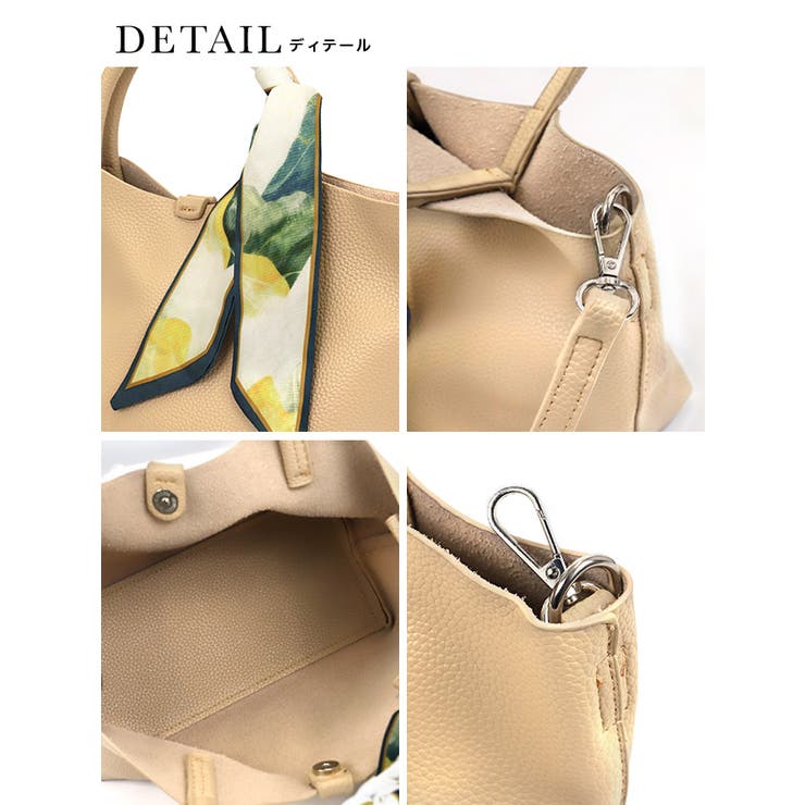 Retica スカーフ付き2WAYハンドバッグ ショルダーバッグ | Retica | 詳細画像6 