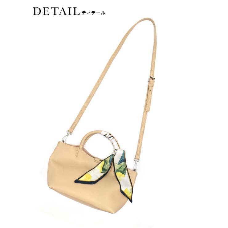 Retica スカーフ付き2WAYハンドバッグ ショルダーバッグ | Retica | 詳細画像7 