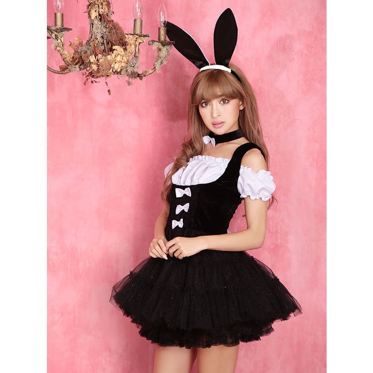 メルヘンウェイトレス風バニーガールコスチューム ハロウィンコスプレ | my minette | 詳細画像4 
