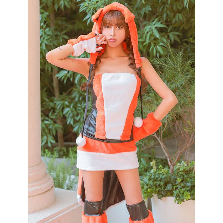 ふわもこ×しっぽ付ききつねコスプレ6点セット ハロウィンコスプレ ガーリーコスプ… | my minette | 詳細画像6 