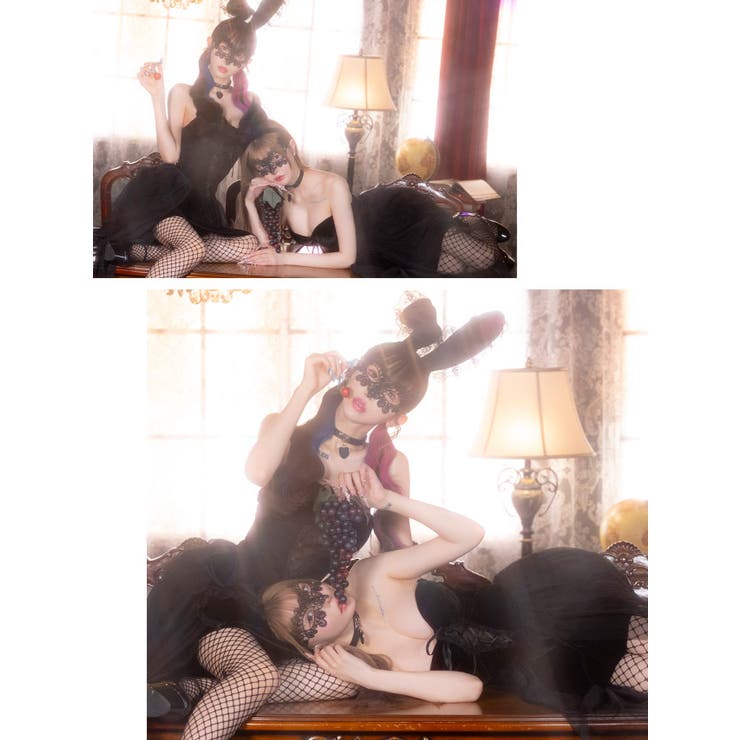 レースうさ耳×アイマスクのバニーコスチューム ハロウィンコスプレ セクシーコスプ… | my minette | 詳細画像6 