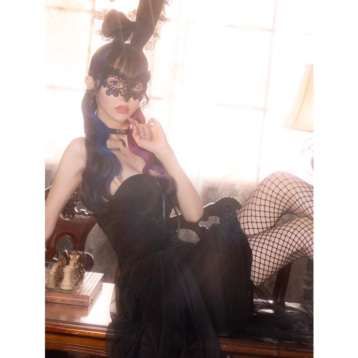 レースうさ耳×アイマスクのバニーコスチューム ハロウィンコスプレ セクシーコスプ… | my minette | 詳細画像3 
