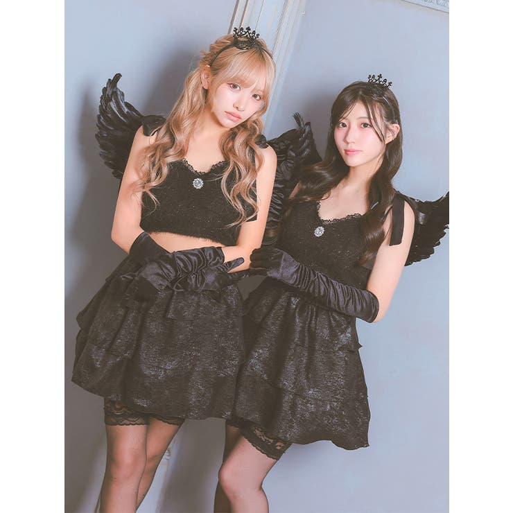 羽根×クラウンで魅せる。小悪魔デビルなりきりコスプレ ハロウィンコスプレ | my minette | 詳細画像6 