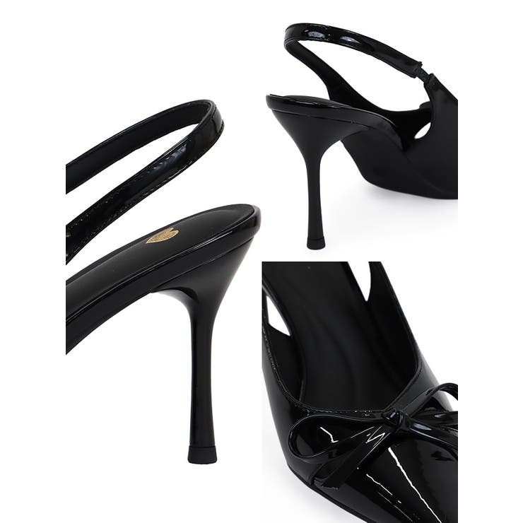 ポインテッドトゥ×華奢ヒールの美脚パンプス パーティーシューズ | Retica | 詳細画像5 