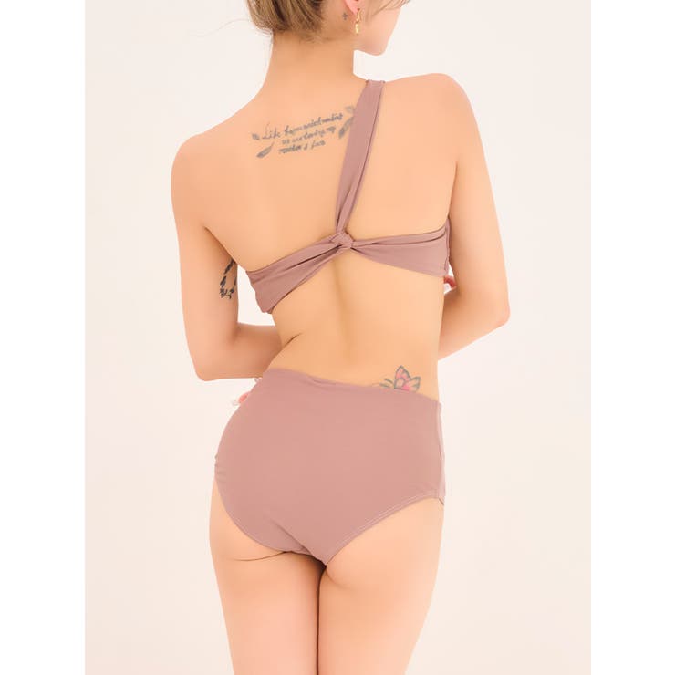 myMinette ワンカラーワンショルダービキニ 2点セット | my minette | 詳細画像7 