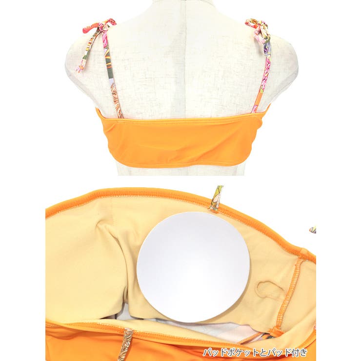 ヴィンテージスカーフモチーフバンドゥビキニ セクシースイムウェア リゾート水着 | my minette | 詳細画像11 