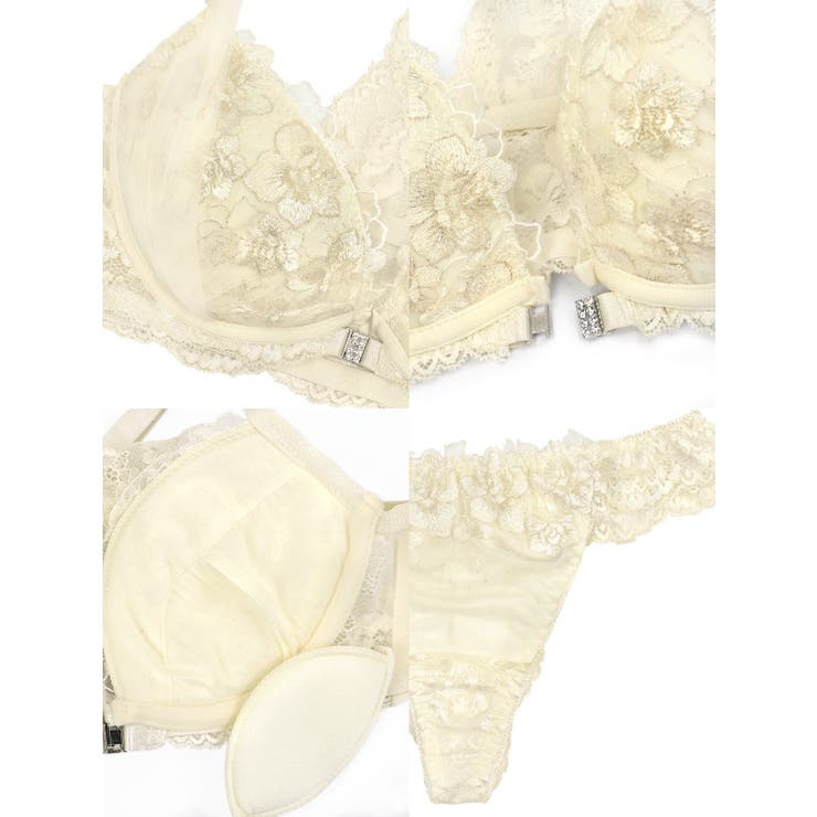 総レース ブラ＆Tバックセット ブラ＆ショーツセット | Retica | 詳細画像7 