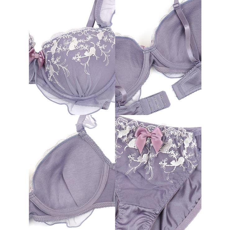 Retica キャット刺繍フリルブラ＆ショーツセット 勝負下着 | Retica | 詳細画像7 
