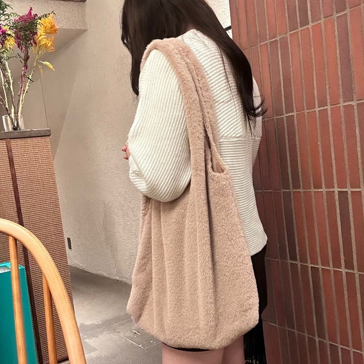 モカ | ファーバッグ エコバッグ トートバッグ | M.Y.A.