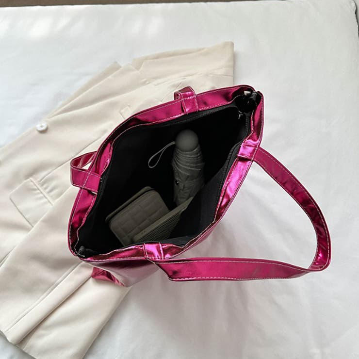 トートバッグ ショルダーバッグ シャイニーバッグ | M.Y.A. | 詳細画像3 