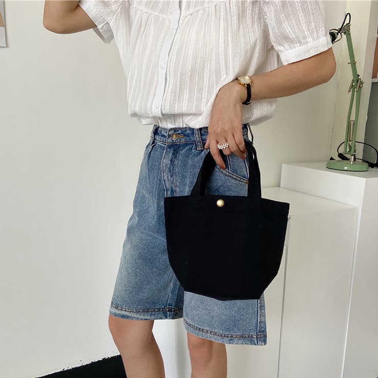 ミニトートバッグ ハンドバッグ 帆布 | M.Y.A. | 詳細画像16 