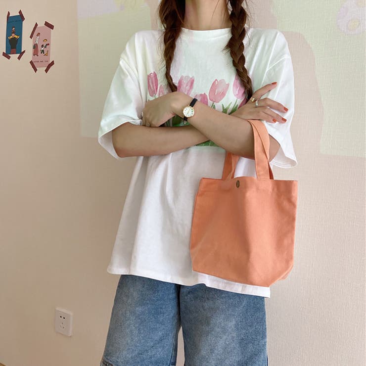 ミニトートバッグ ハンドバッグ 帆布 | M.Y.A. | 詳細画像8 