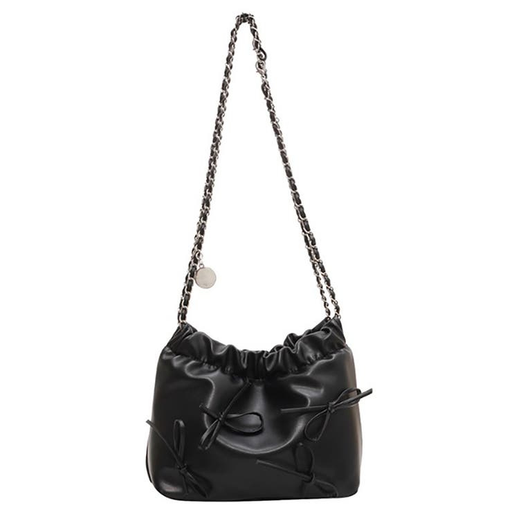 リボンデザイン ミニショルダーバッグ トートバッグ | M.Y.A. | 詳細画像19 