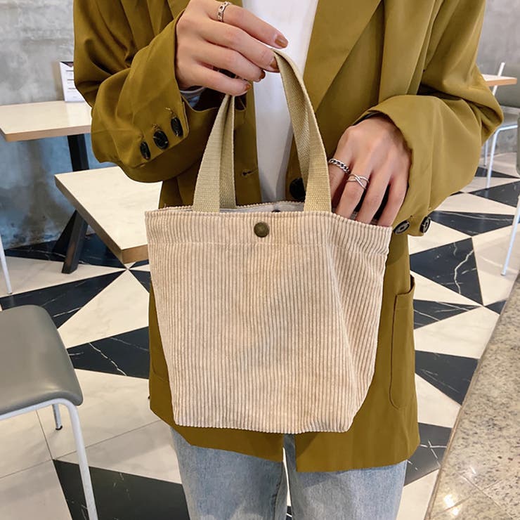 ミニトートバッグ ハンドバッグ コーデユロイ | M.Y.A. | 詳細画像10 