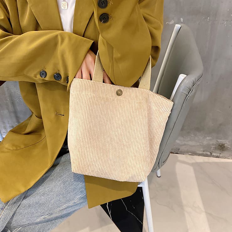 ミニトートバッグ ハンドバッグ コーデユロイ | M.Y.A. | 詳細画像11 