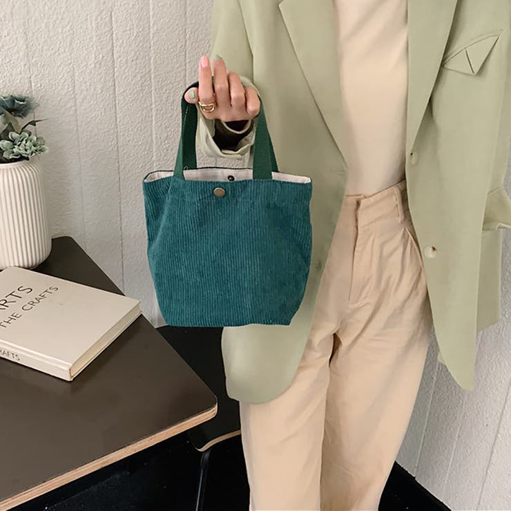 ミニトートバッグ ハンドバッグ コーデユロイ | M.Y.A. | 詳細画像16 