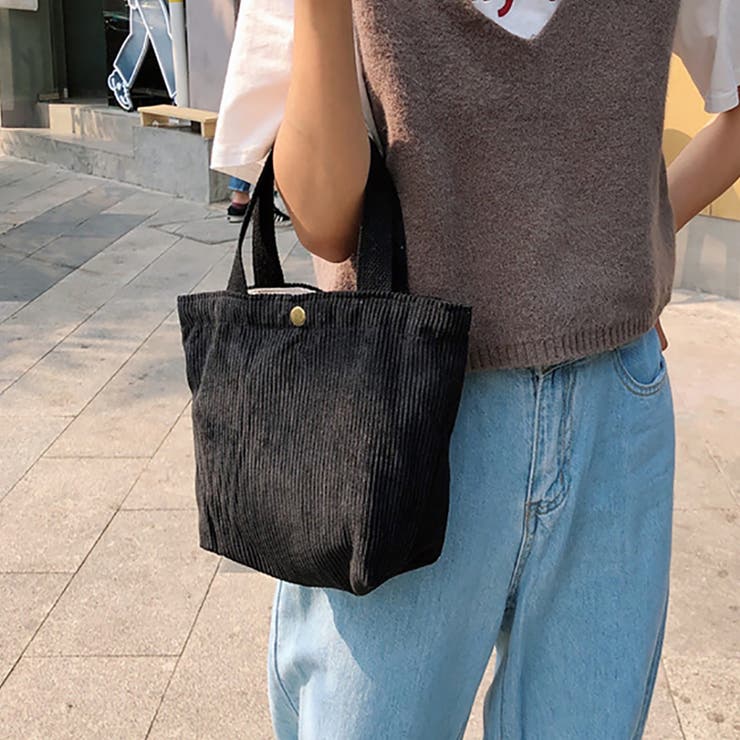 ミニトートバッグ ハンドバッグ コーデユロイ | M.Y.A. | 詳細画像17 