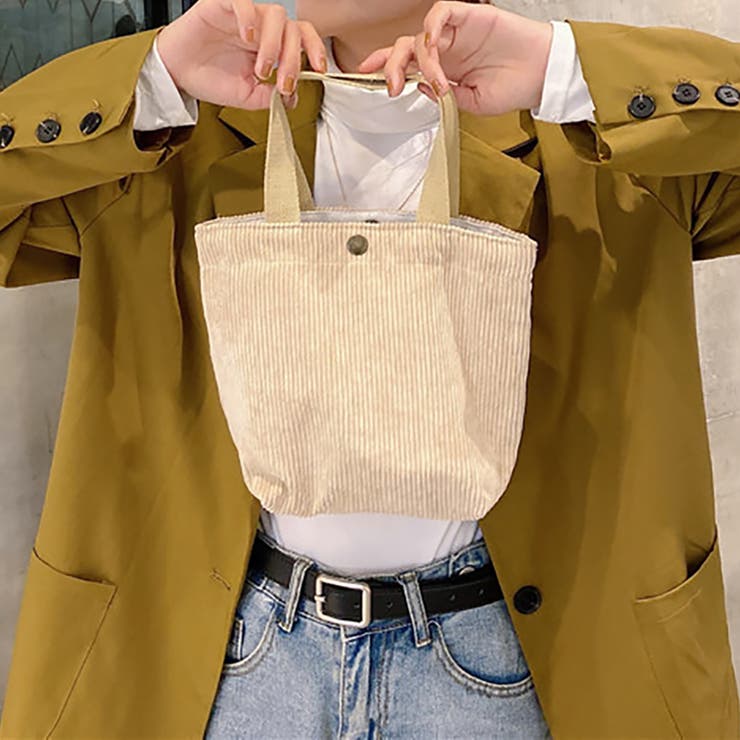 ミニトートバッグ ハンドバッグ コーデユロイ | M.Y.A. | 詳細画像19 