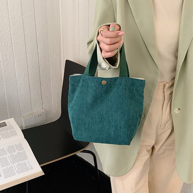 ミニトートバッグ ハンドバッグ コーデユロイ | M.Y.A. | 詳細画像5 