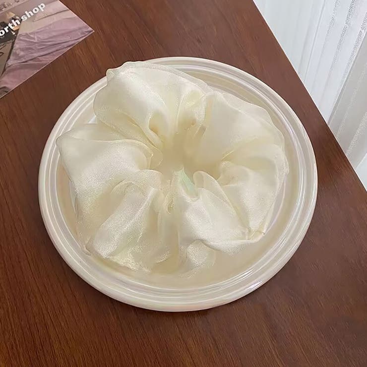 【3色セット】 シュシュ ヘアゴム ヘアバンド オーガンジー | M.Y.A. | 詳細画像13 