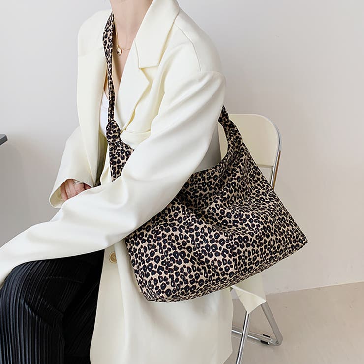 トートバッグ ショルダーバッグ ヒョウ柄 レオパード | M.Y.A. | 詳細画像8 