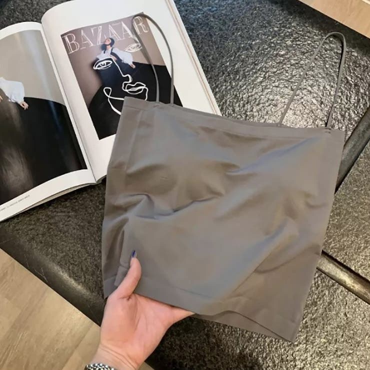 カップ付きキャミソール インナー ルームウェア フィットネス | M.Y.A. | 詳細画像16 