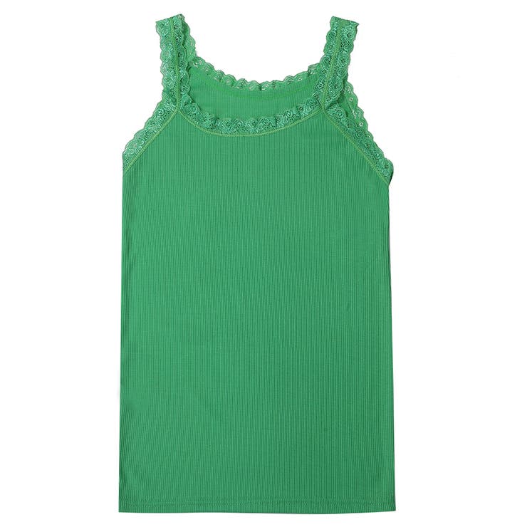 キャミソール レース リブ 薄手 下着 肌着 速乾 サラサラ | M.Y.A. | 詳細画像25 