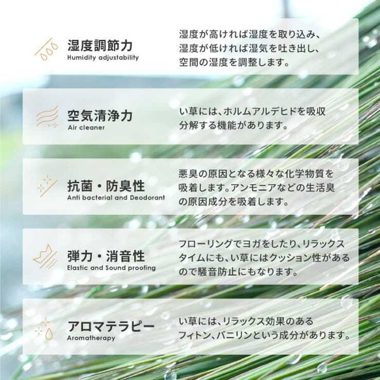もっちり厚手ウレタン入りい草ラグカーペット仙名約180×240cm【約3畳】【長方形】【裏貼有】ラグマットウレタン夏用夏ラグ無地シンプルモダンふっくら夏