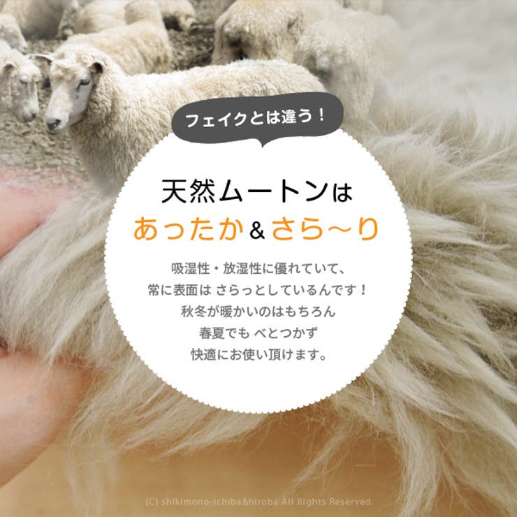 ニュージーランド天然ムートンのロングクッション新M-511-F約38×120cmあったか座布団羊毛おしゃれ北欧姫系ムートンクッションムートン長座布団カーシート車座席後部座席高級車ソファーの上四角型四角形長方形ふわふわインスタ映え