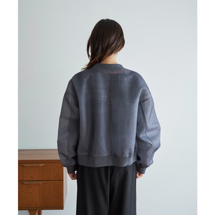 SHEER BLOUSON | My shawty | 詳細画像5 