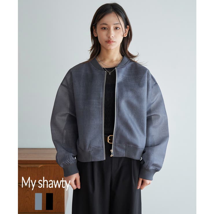 SHEER BLOUSON | My shawty | 詳細画像1 