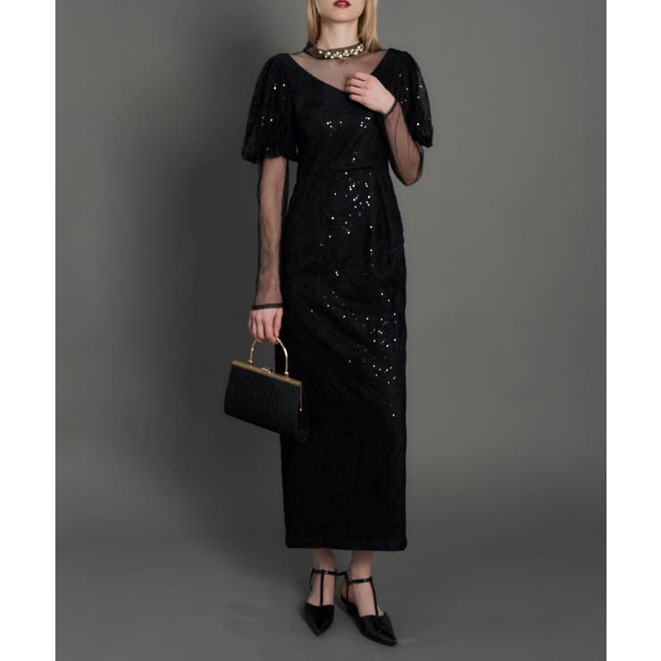 KIRARI PUFF SLEEVE DRESS | My shawty | 詳細画像7 