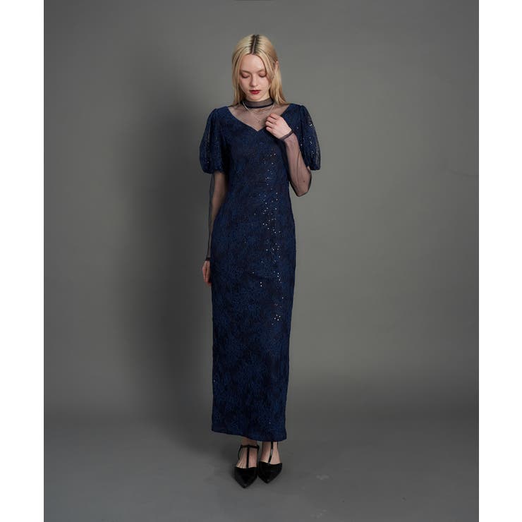 KIRARI PUFF SLEEVE DRESS | My shawty | 詳細画像8 