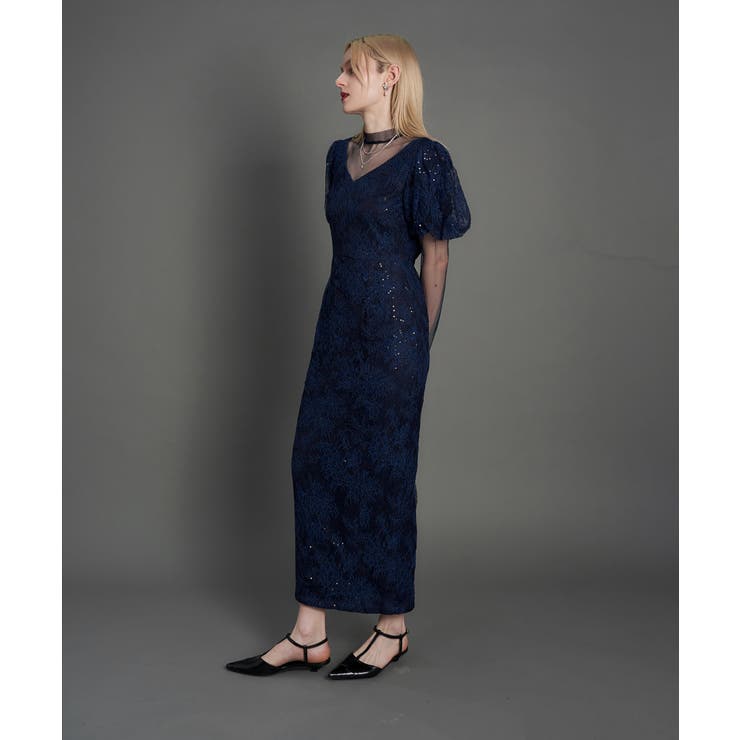 KIRARI PUFF SLEEVE DRESS | My shawty | 詳細画像9 