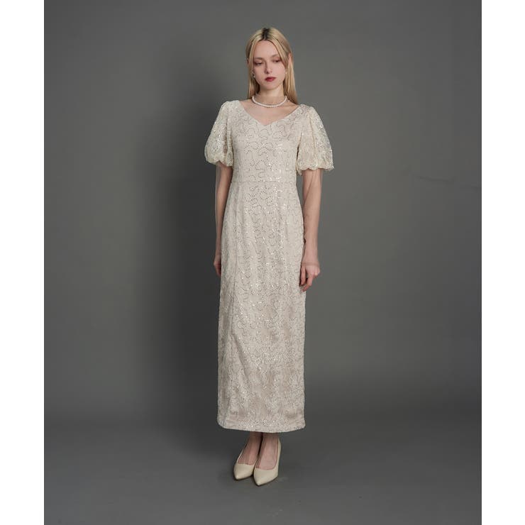 KIRARI PUFF SLEEVE DRESS | My shawty | 詳細画像13 