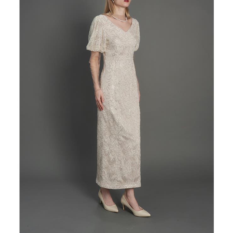 KIRARI PUFF SLEEVE DRESS | My shawty | 詳細画像14 