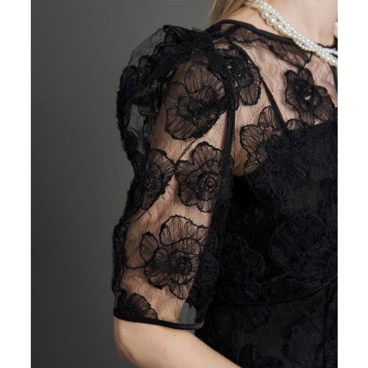 PUFFY FLOWER DRESS | My shawty | 詳細画像4 
