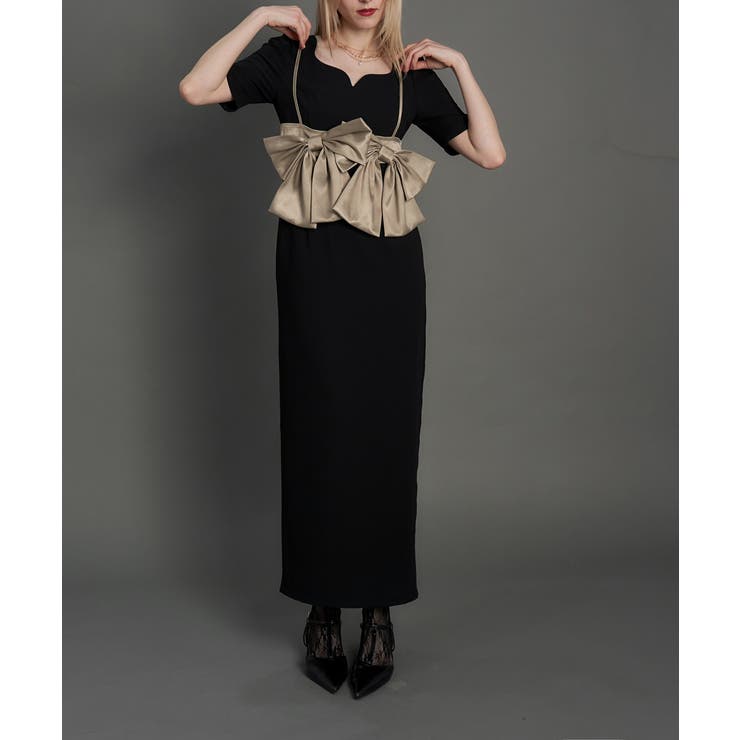 BIG RIBON BUISTIER DRESS | My shawty | 詳細画像5 