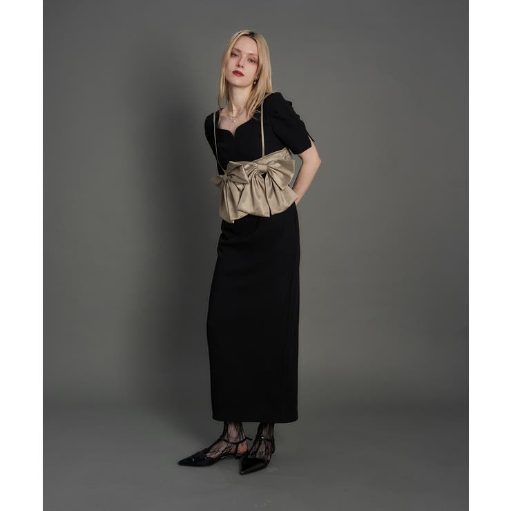 BIG RIBON BUISTIER DRESS | My shawty | 詳細画像4 