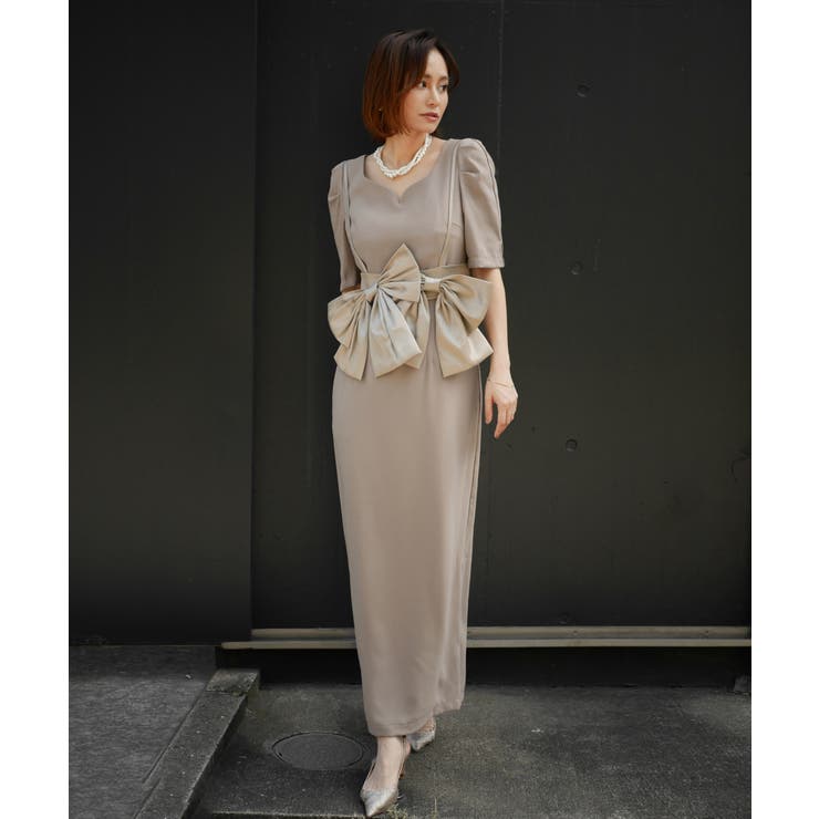 BIG RIBON BUISTIER DRESS | My shawty | 詳細画像10 