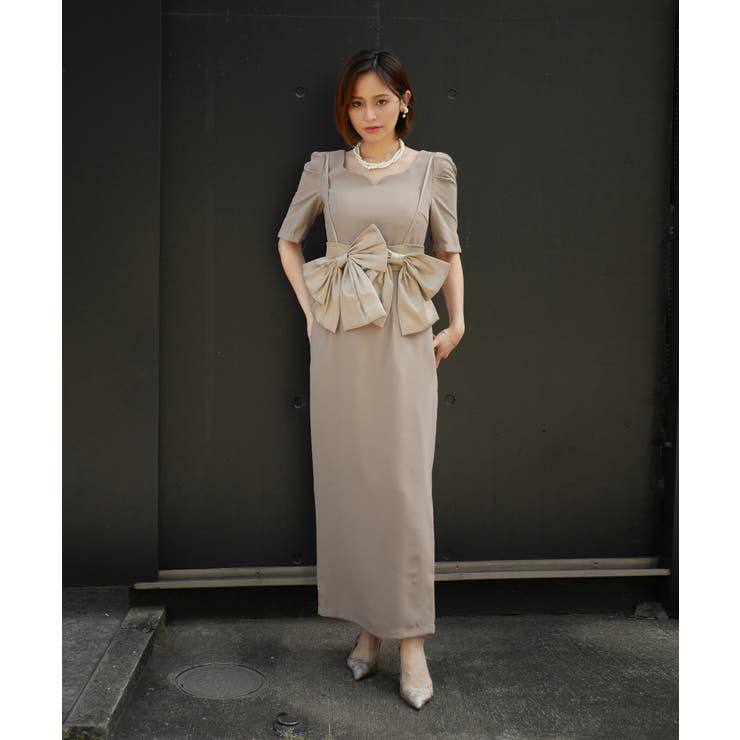 BIG RIBON BUISTIER DRESS | My shawty | 詳細画像9 