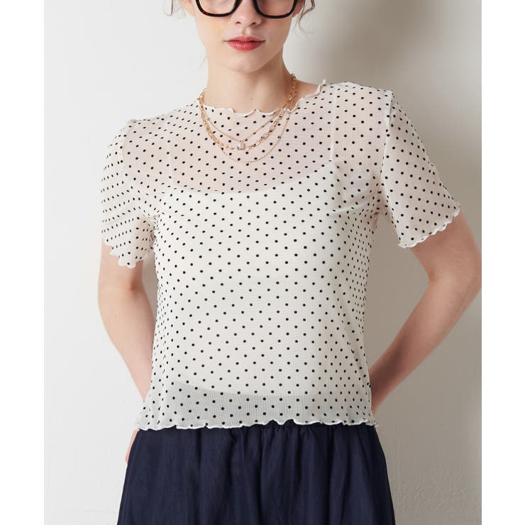 DOT TULE TOP | My shawty | 詳細画像6 