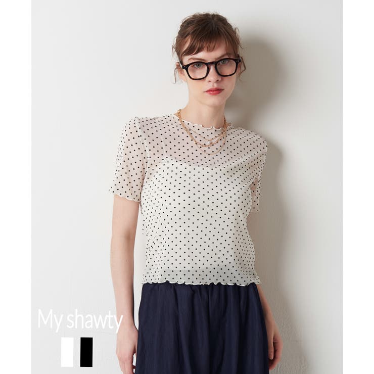 DOT TULE TOP | My shawty | 詳細画像1 