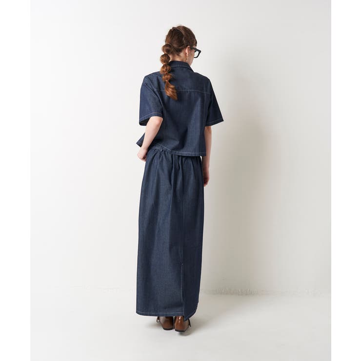DENIM SKIRT SET UP | My shawty | 詳細画像3 