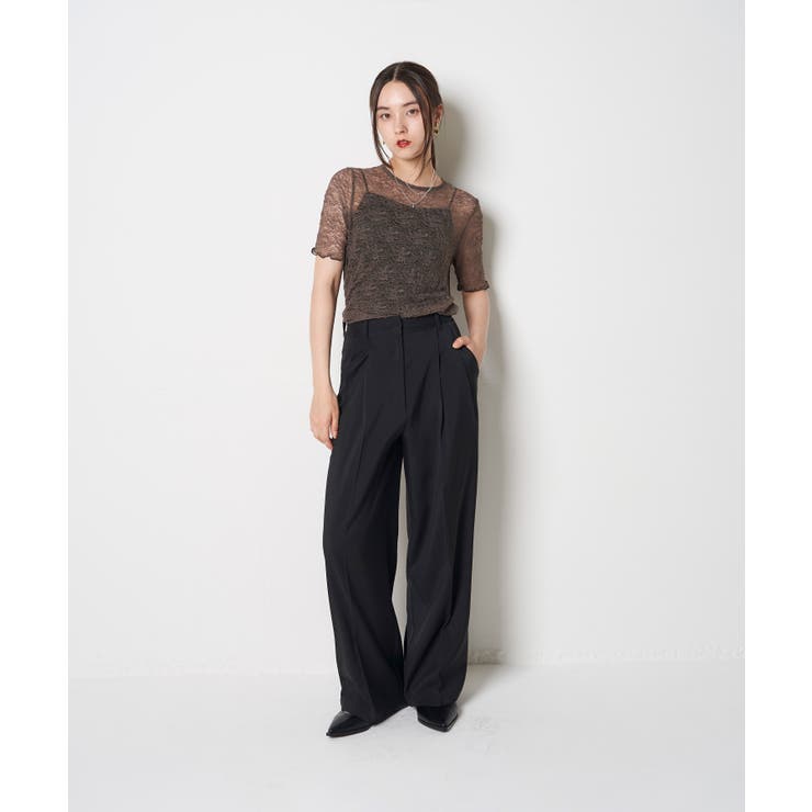 LACE SHORT SLEEVE | My shawty | 詳細画像2 